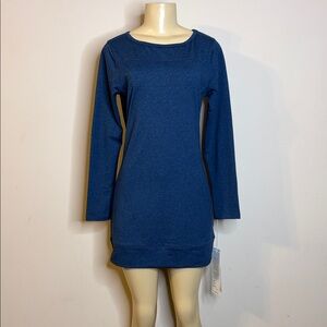 Carve Designs Blue Long Sleeve Dress Size SM